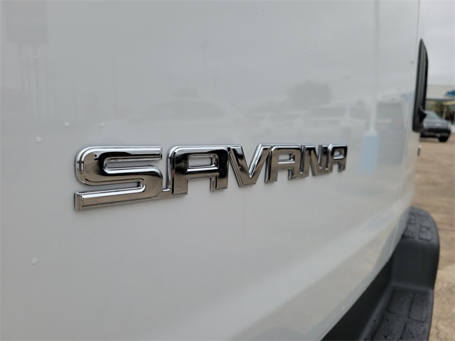 2024 GMC Savana 2500 Work Van White at Wharton Chevrolet GMC