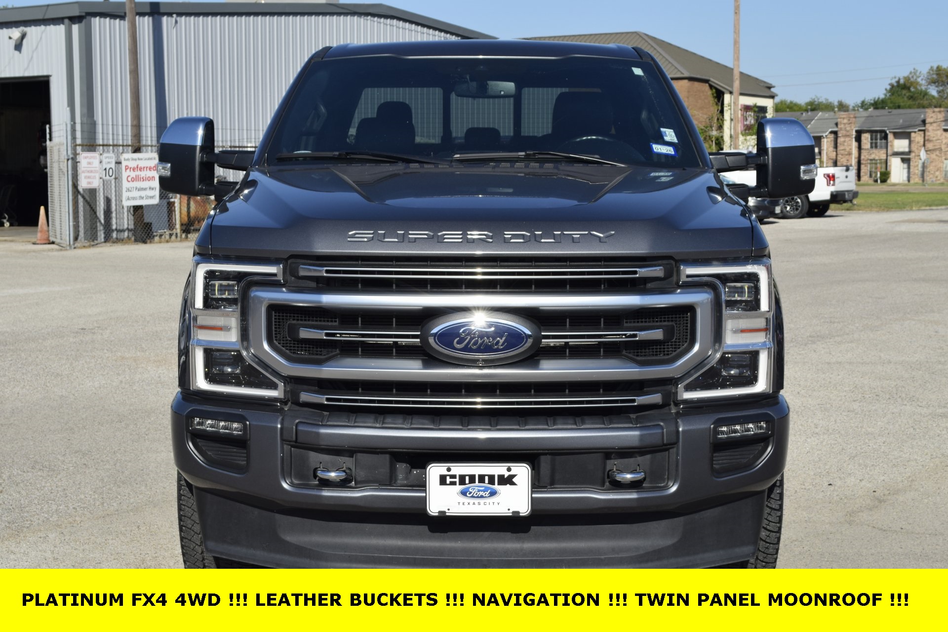 2021 Ford F-250SD Platinum Gray at North Houston Mitsubishi