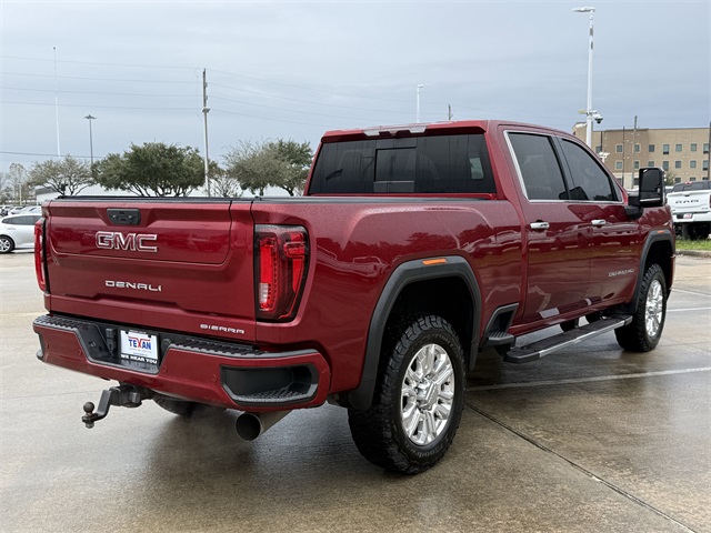2021 GMC Sierra 2500HD Denali Red at Classic Chevrolet Galveston