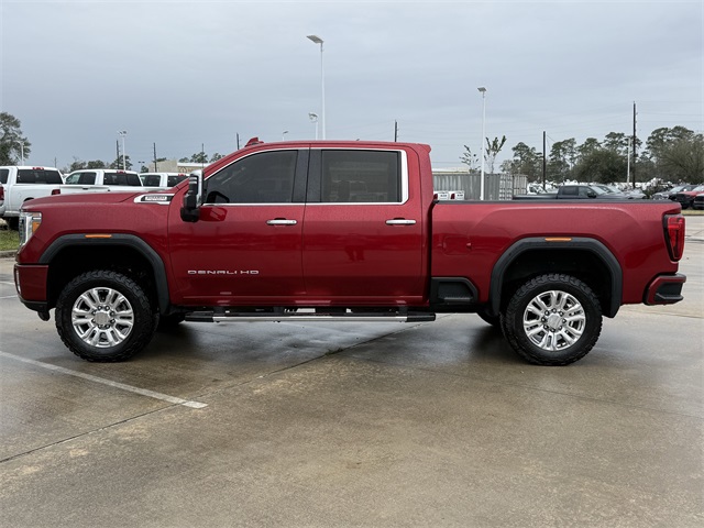 2021 GMC Sierra 2500HD Denali Red at Classic Chevrolet Galveston