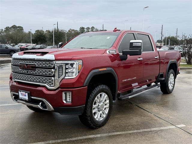 2021 GMC Sierra 2500HD Denali Red at Classic Chevrolet Galveston