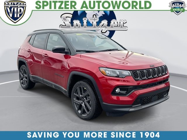 Red Hot Pearlcoat 2026 Jeep Compass Limited 4WD SUV / Crossover Four-Wheel Drive 8-Speed Automatic