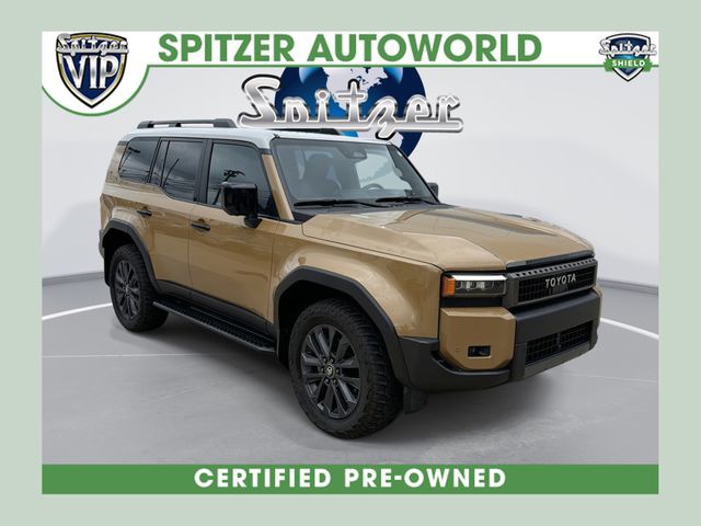 Trail Dust/Gray Scape 2025 Toyota Land Cruiser SUV / Crossover Four-Wheel Drive 8-Speed Automatic