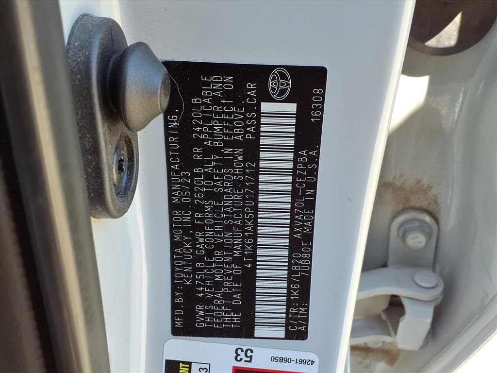 2023 Toyota Camry XSE  at Gullo Toyota