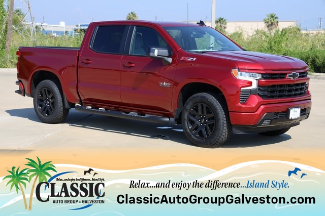 2025 Chevrolet Silverado 1500 RST Red at Classic Chevrolet Galveston
