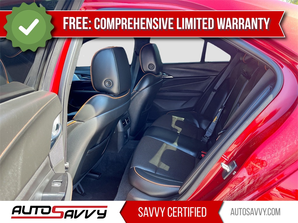 2023 Cadillac CT4 V-Series Red at South Houston Nissan