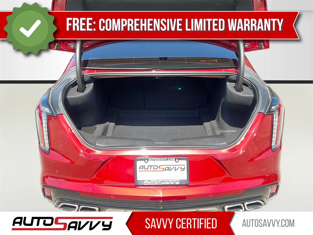 2023 Cadillac CT4 V-Series Red at South Houston Nissan