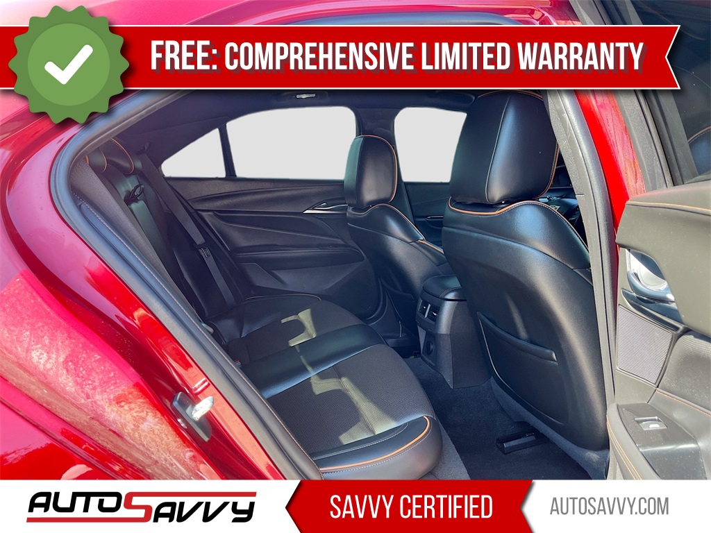 2023 Cadillac CT4 V-Series Red at South Houston Nissan