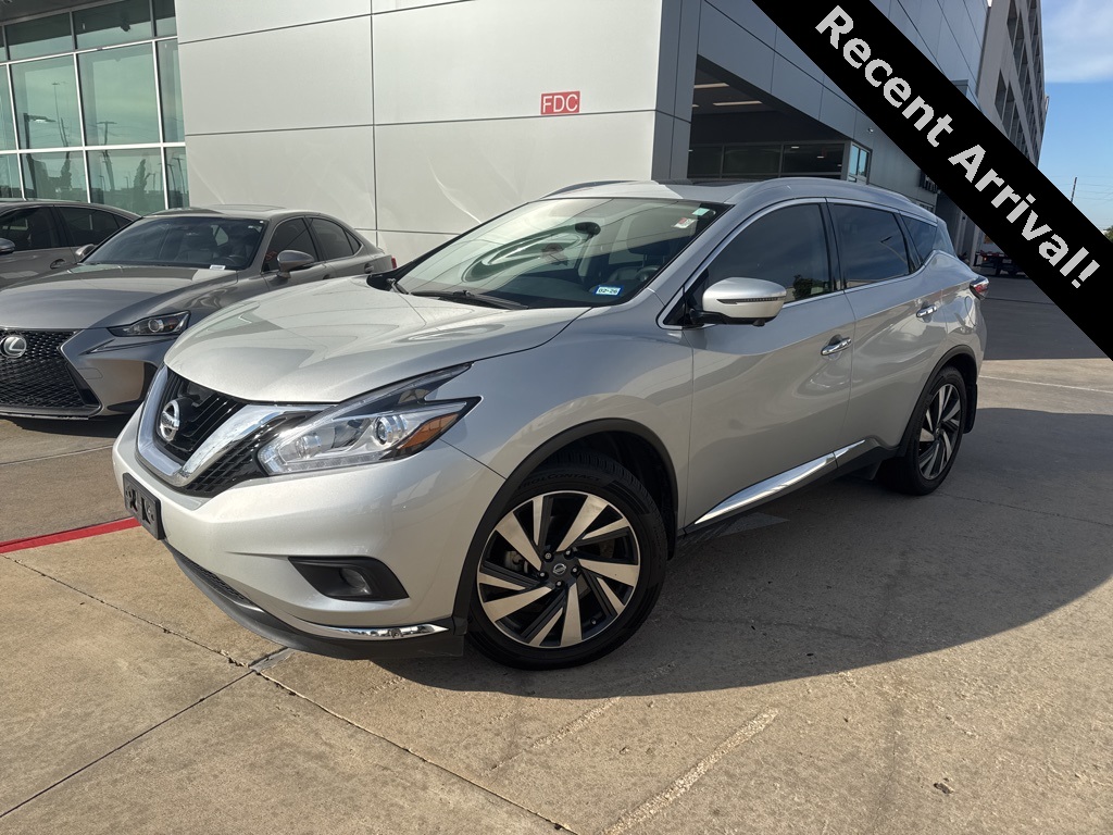 2018 Nissan Murano Platinum Silver at Joe Myers Mazda Kia