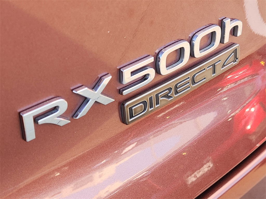2023 Lexus RX 500h F SPORT Performance Brown at Gullo Toyota
