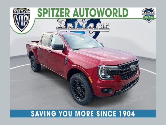 Ruby Red Metallic Tinted Clearcoat 2026 Ford Ranger Pickup Truck Four-Wheel Drive Automatic
