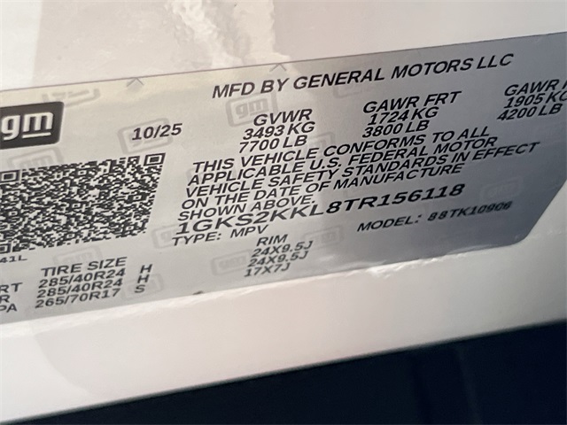 2026 GMC Yukon XL Denali Ultimate White at Big Star Buick GMC