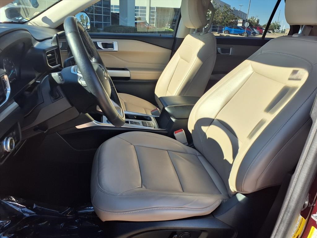 2022 Ford Explorer XLT Red at Bayway Cadillac of The Woodlands