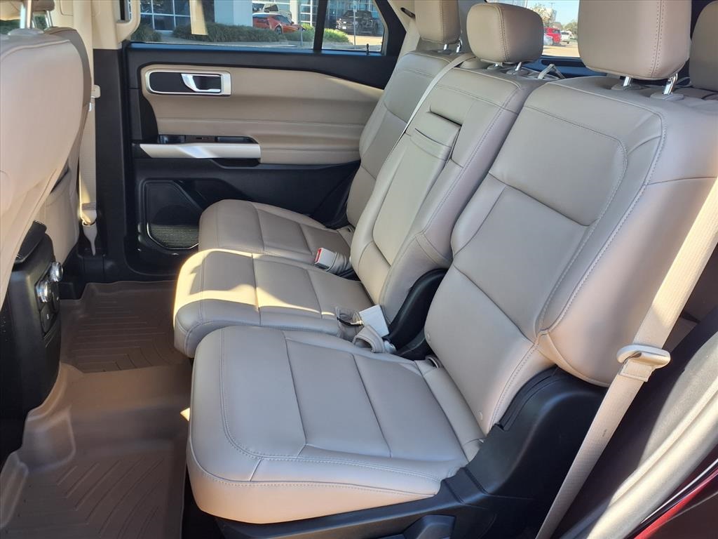 2022 Ford Explorer XLT Red at Bayway Cadillac of The Woodlands