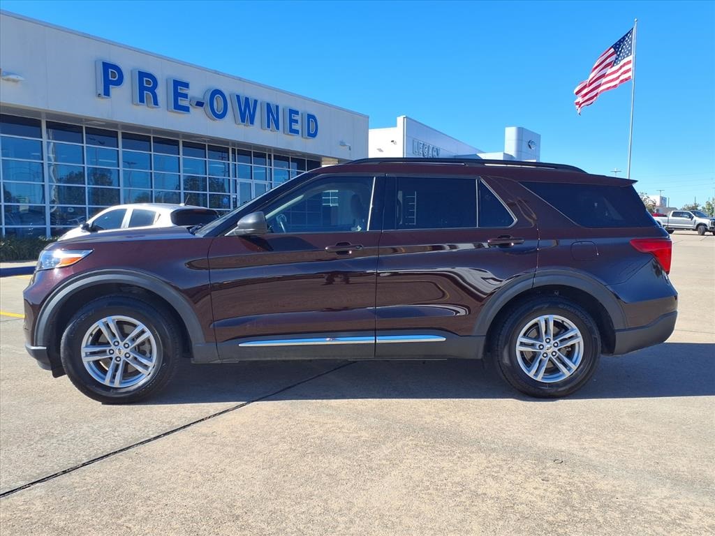 2022 Ford Explorer XLT Red at Bayway Cadillac of The Woodlands