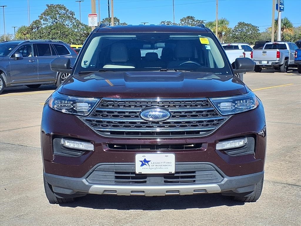 2022 Ford Explorer XLT Red at Bayway Cadillac of The Woodlands