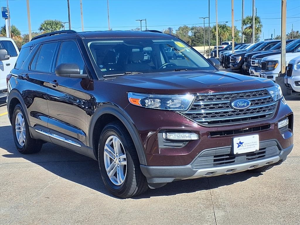 2022 Ford Explorer XLT Red at Bayway Cadillac of The Woodlands