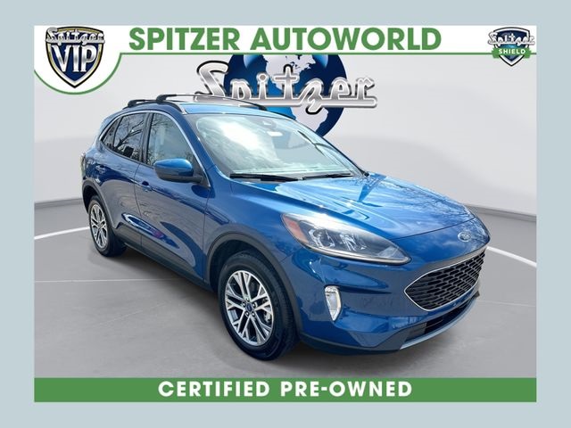Atlas Blue Metallic 2022 Ford Escape SEL AWD SUV / Crossover All-Wheel Drive 8-Speed Automatic