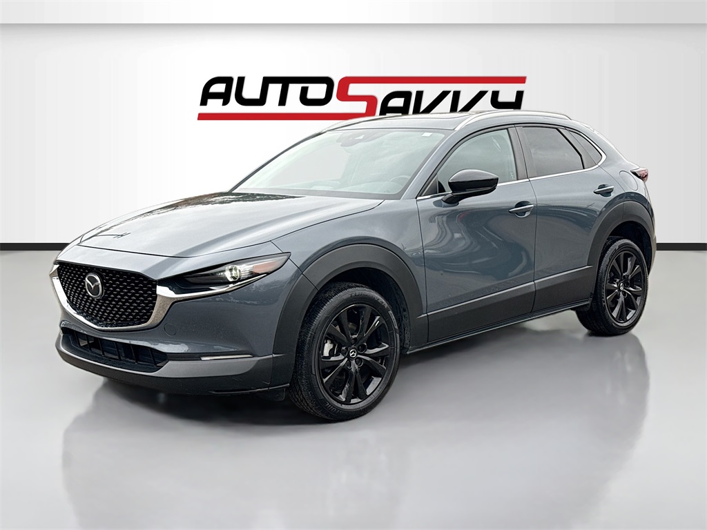 2023 Mazda CX-30 2.5 S Carbon Edition Gray at Joe Myers Mazda Kia