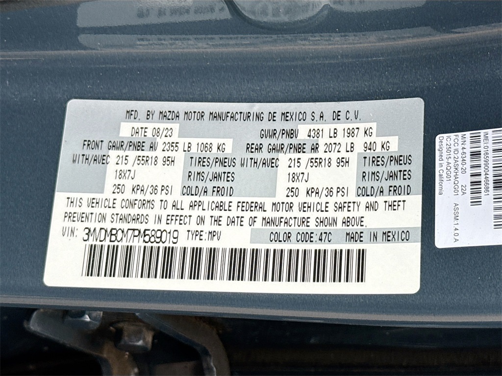 2023 Mazda CX-30 2.5 S Carbon Edition Gray at Joe Myers Mazda Kia