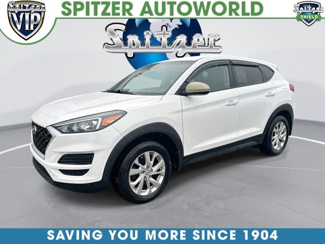 Winter White 2020 Hyundai Tucson SE AWD SUV / Crossover All-Wheel Drive 6-Speed Automatic