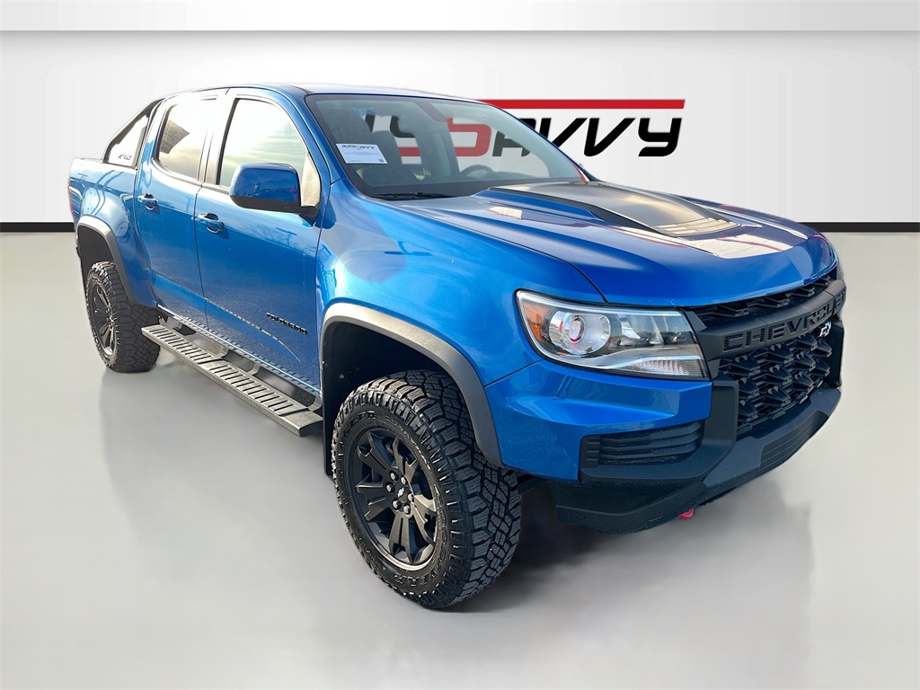 2022 Chevrolet Colorado ZR2 Blue at Community Toyota