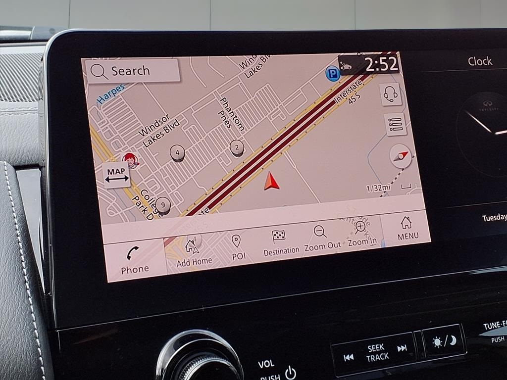 2022 INFINITI QX80 LUXE Black at Mac Haik CDJR North Houston