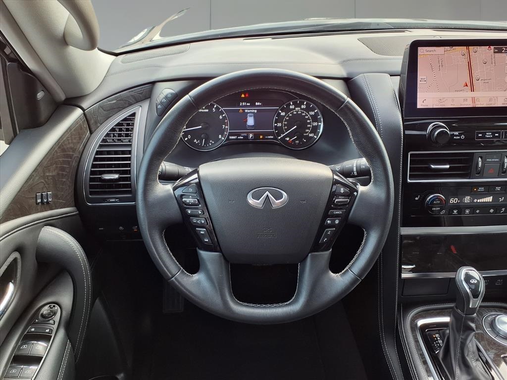 2022 INFINITI QX80 LUXE Black at Mac Haik CDJR North Houston