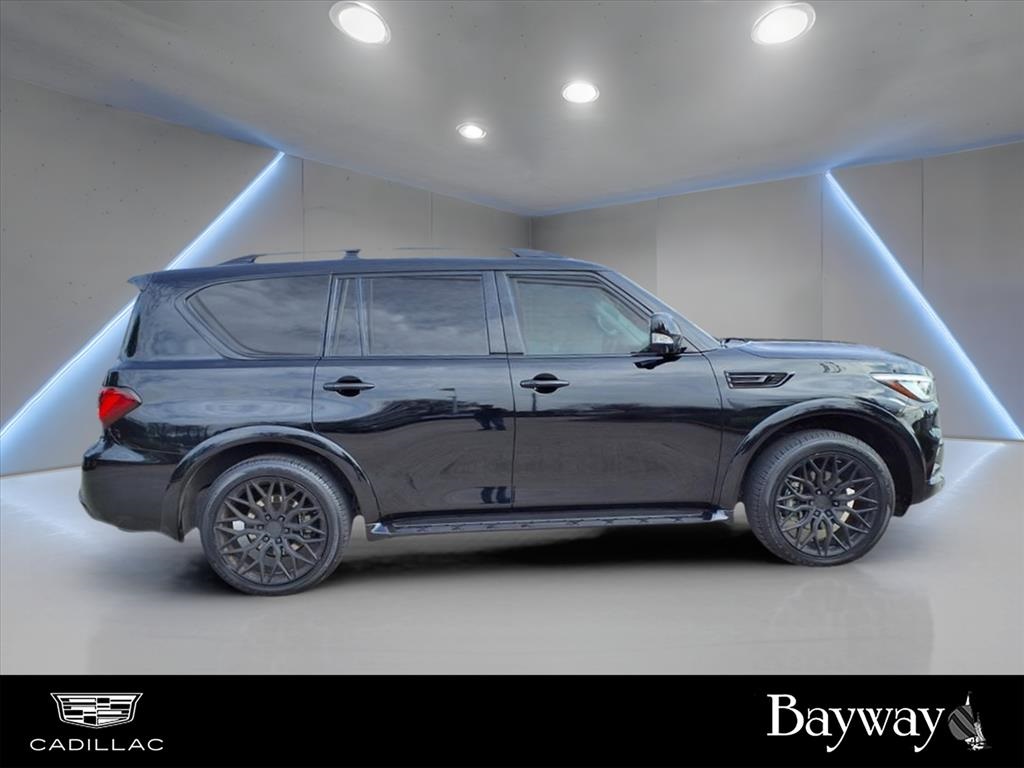 2022 INFINITI QX80 LUXE Black at Mac Haik CDJR North Houston