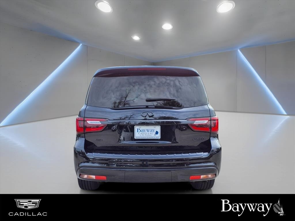 2022 INFINITI QX80 LUXE Black at Mac Haik CDJR North Houston