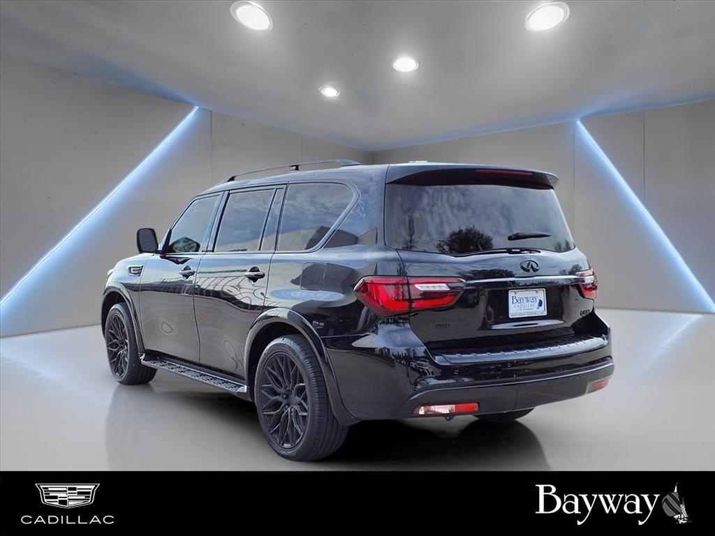 2022 INFINITI QX80 LUXE Black at Mac Haik CDJR North Houston