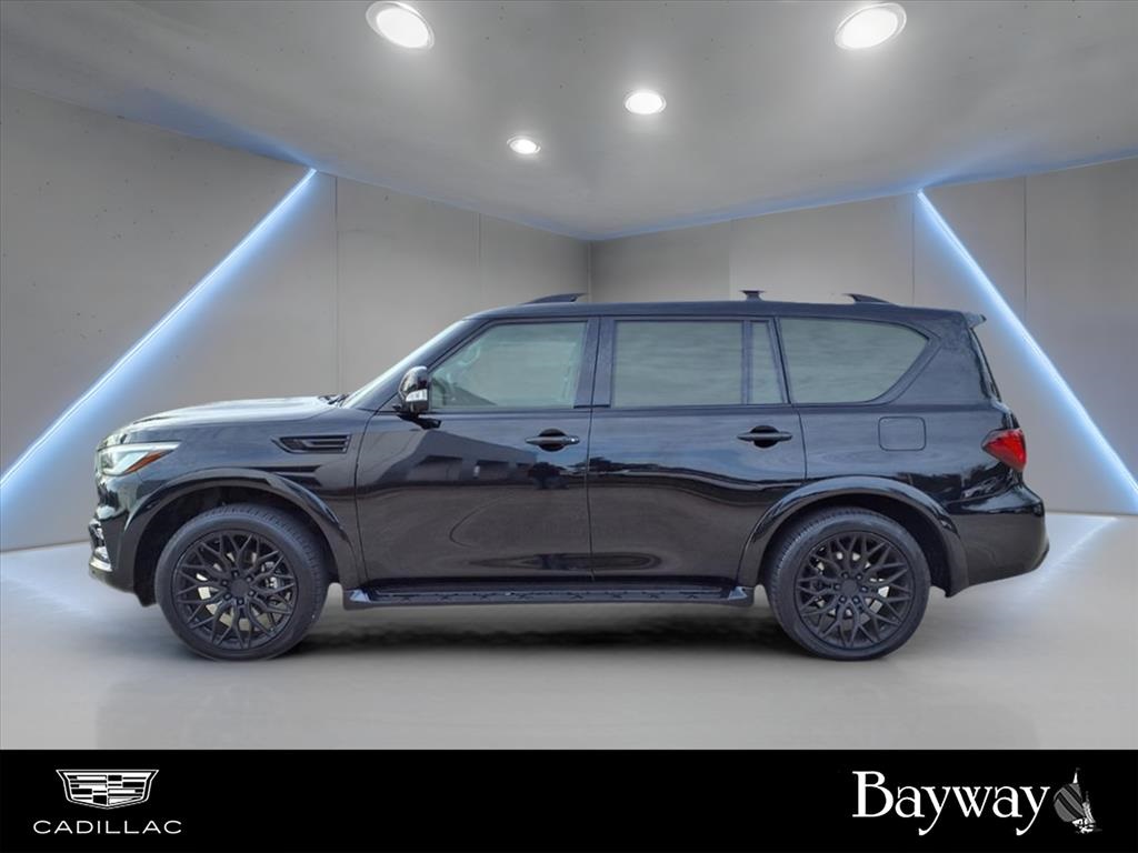 2022 INFINITI QX80 LUXE Black at Mac Haik CDJR North Houston