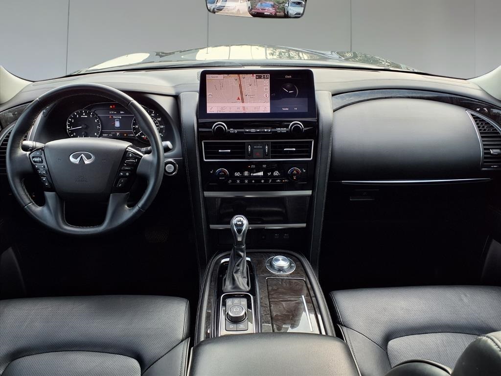 2022 INFINITI QX80 LUXE Black at Mac Haik CDJR North Houston