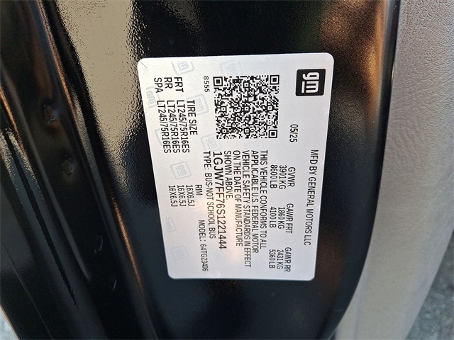 2025 GMC Savana 2500 LT for sale at PATRIOT BUICK GMC OF BOYERTOWN