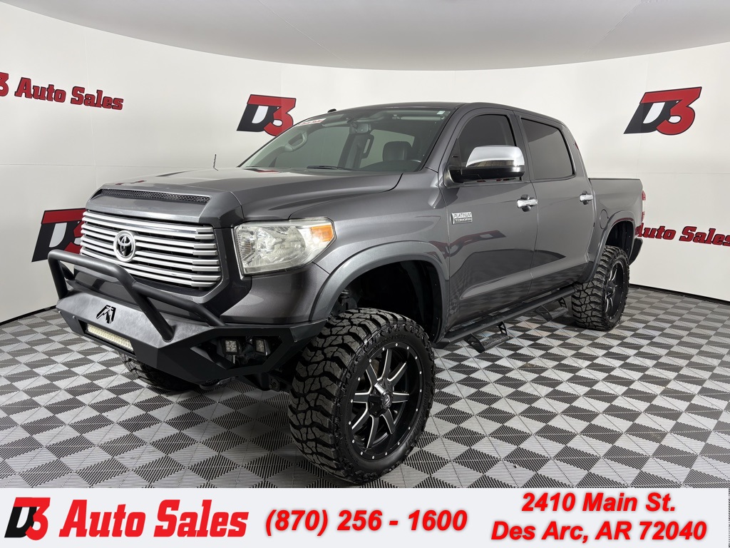 2017 Toyota Tundra Platinum CrewMax 5.7L FFV 4WD
