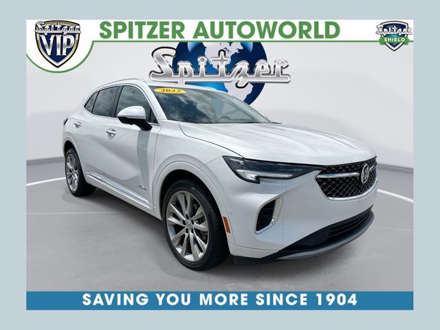 White Frost Tricoat 2023 Buick Envision SUV / Crossover All-Wheel Drive 9-Speed Automatic