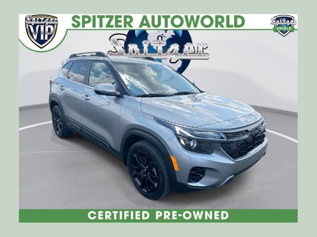 Steel Gray 2024 Kia Seltos SUV / Crossover All-Wheel Drive 8-Speed Automatic