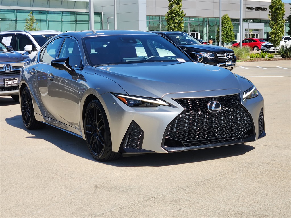 2021 Lexus IS 350 F SPORT Silver at North Houston Mitsubishi