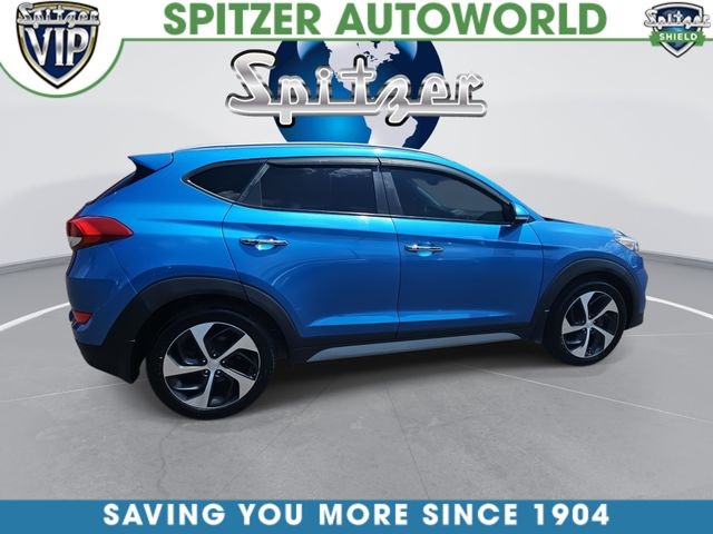 Caribbean Blue 2018 Hyundai Tucson SUV / Crossover Front-Wheel Drive 7-Speed Automatic