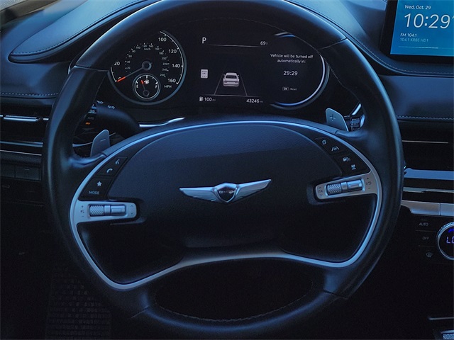 2023 Genesis G80 2.5T Gray at Mac Haik CDJR North Houston