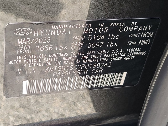 2023 Genesis G80 2.5T Gray at Mac Haik CDJR North Houston