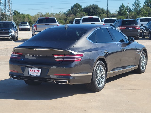 2023 Genesis G80 2.5T Gray at Mac Haik CDJR North Houston