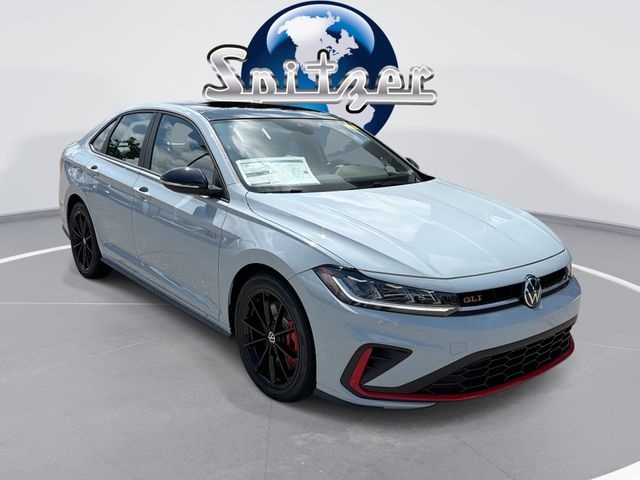 Gray 2026 Volkswagen Jetta GLI Sedan Front-Wheel Drive 6-Speed Manual