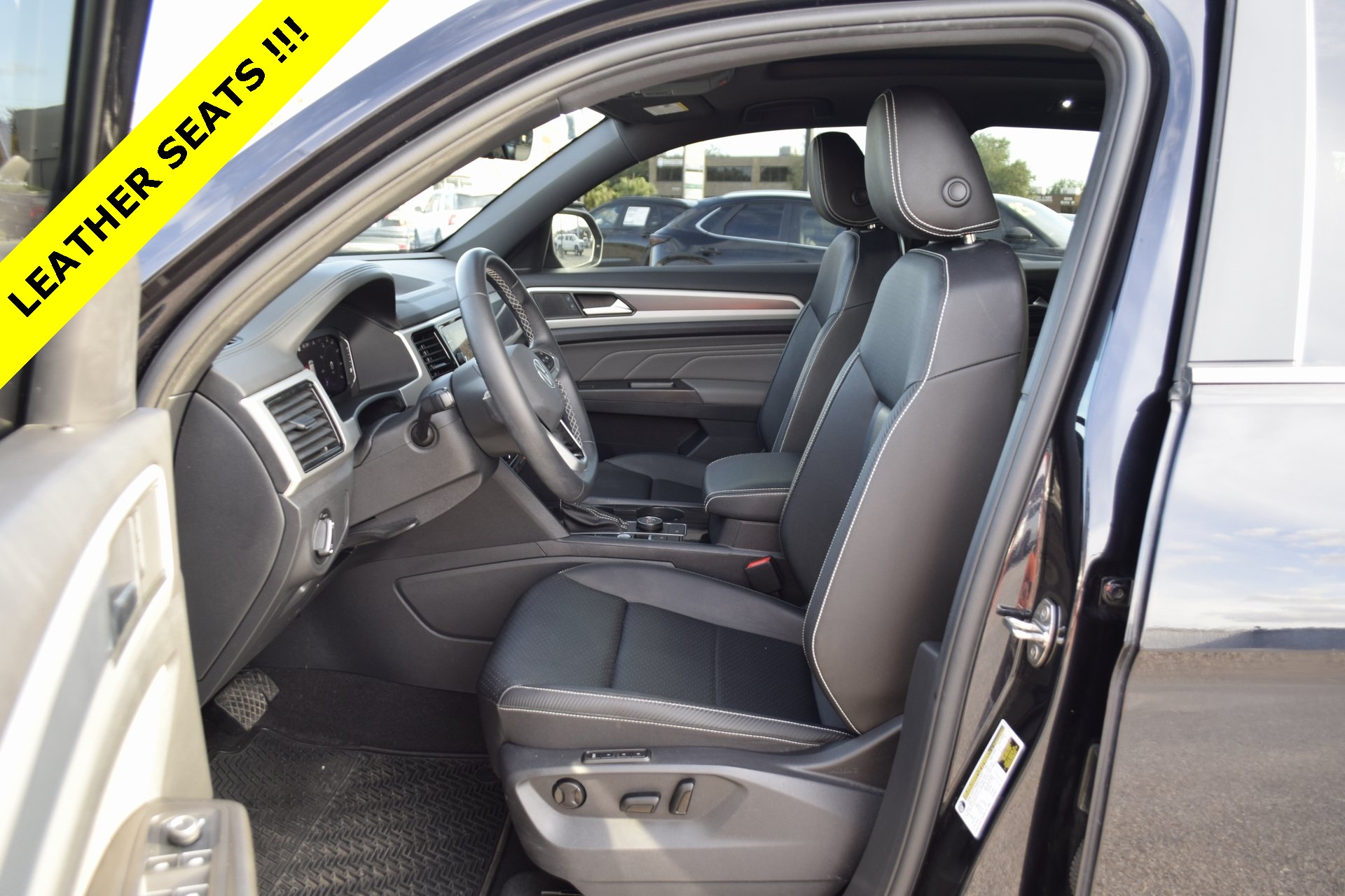 2023 Volkswagen Atlas Cross Sport 2.0T SEL Black at DeMontrond Automotive Group