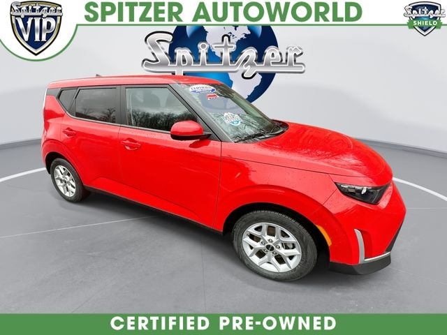 Inferno Red 2024 Kia Soul LX FWD SUV / Crossover Front-Wheel Drive Continuously Variable Transmission