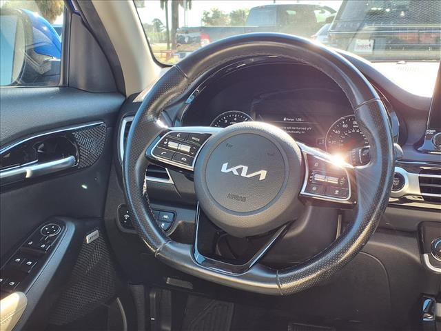 2022 Kia Seltos SX Blue at DeMontrond Ford