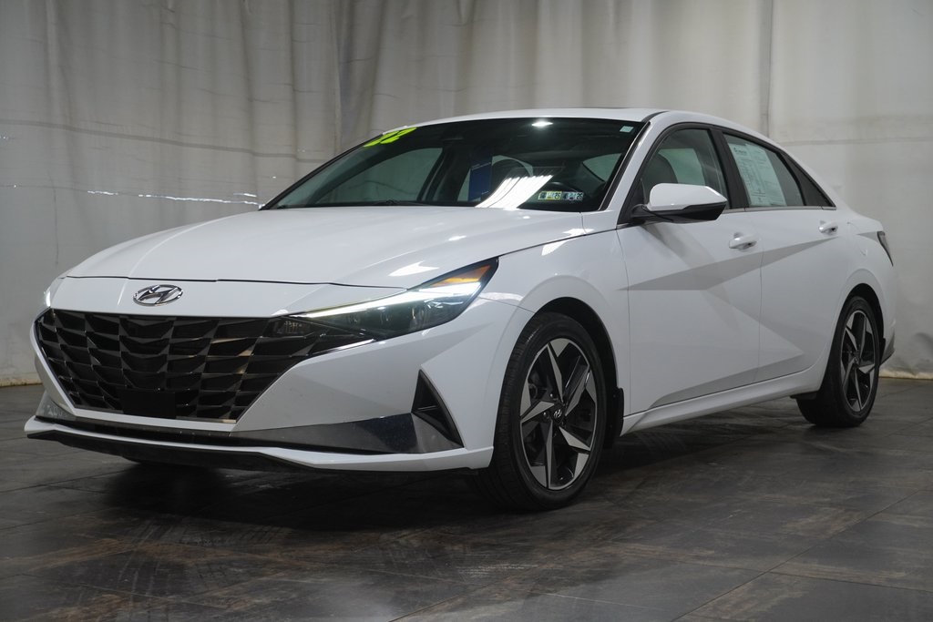 Used 2022 Hyundai Elantra Limited with VIN KMHLN4AJ5NU024304 for sale in Boardman, OH