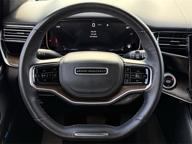 2023 Jeep Grand Wagoneer Series II White at DeMontrond Auto Country