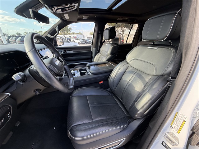 2023 Jeep Grand Wagoneer Series II White at DeMontrond Auto Country