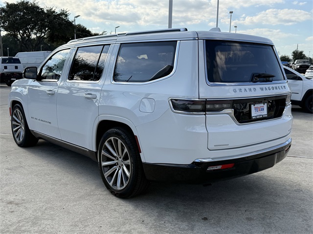 2023 Jeep Grand Wagoneer Series II White at DeMontrond Auto Country